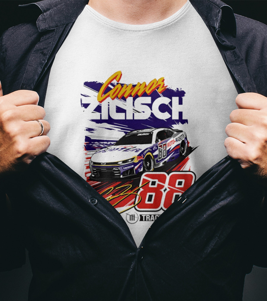 Connor Zilisch 88 Trackhouse Racing NASCAR Chevrolet Camaro Racing Apparel Merch T-Shirt