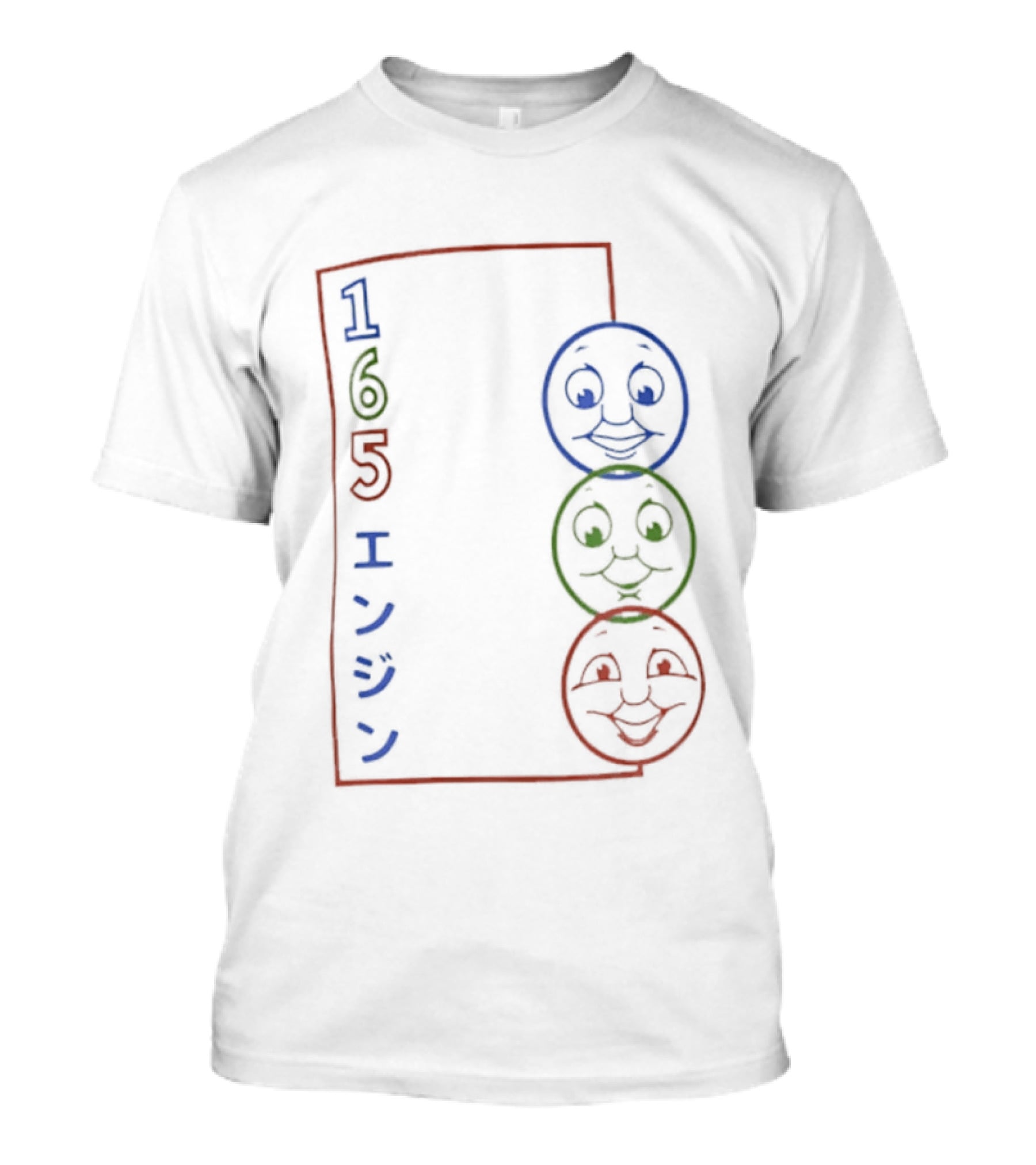 Thomas And Friends 165 Engine Faces Japanese T-Shirt