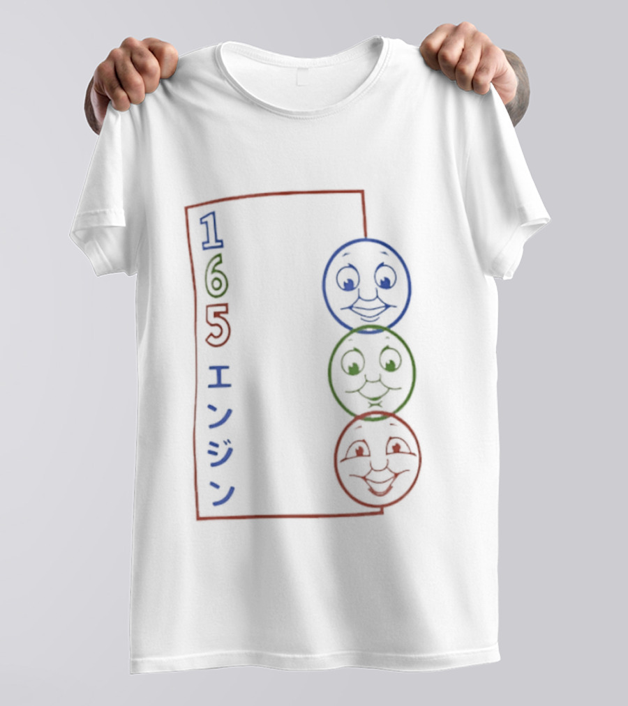 Thomas And Friends 165 Engine Faces Japanese T-Shirt