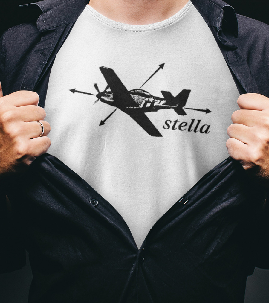Native Estate Stella Airplane Crossed Arrows T-Shirt