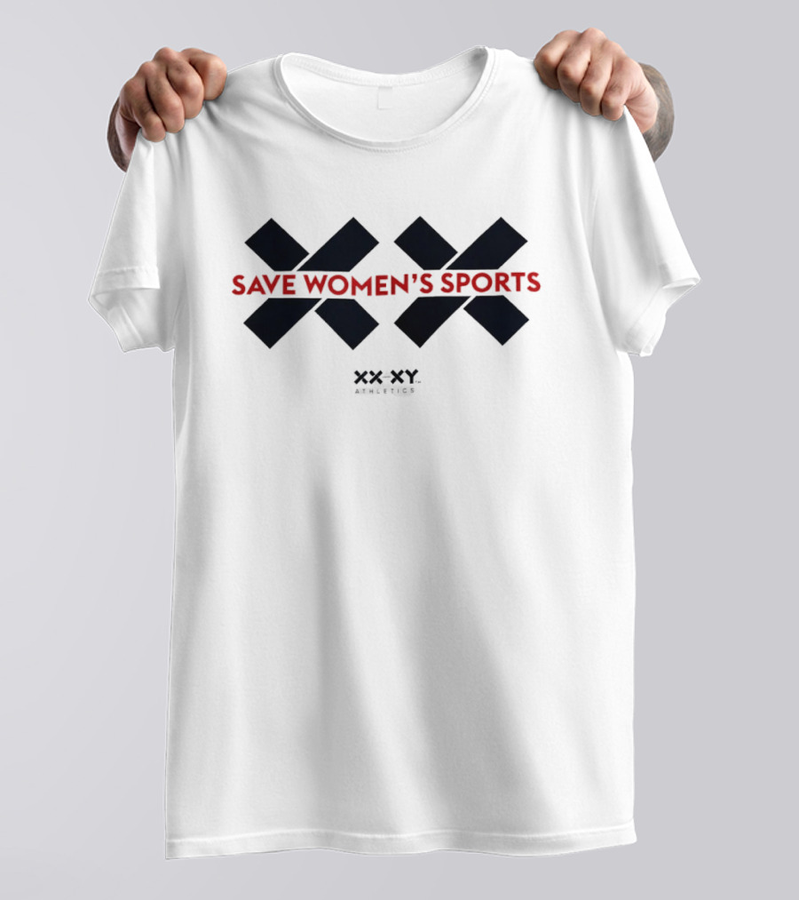 XX XY Athletics Save Women's Sports Empowerment Movement T-Shirt