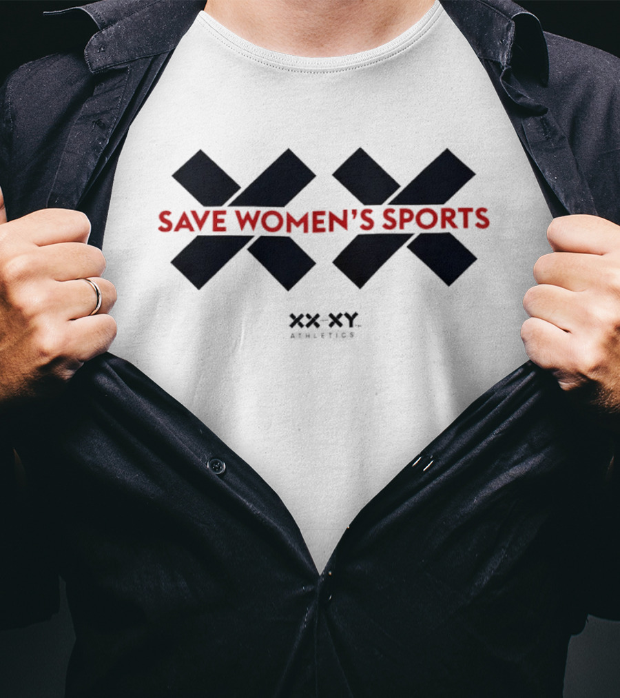 XX XY Athletics Save Women's Sports Empowerment Movement T-Shirt