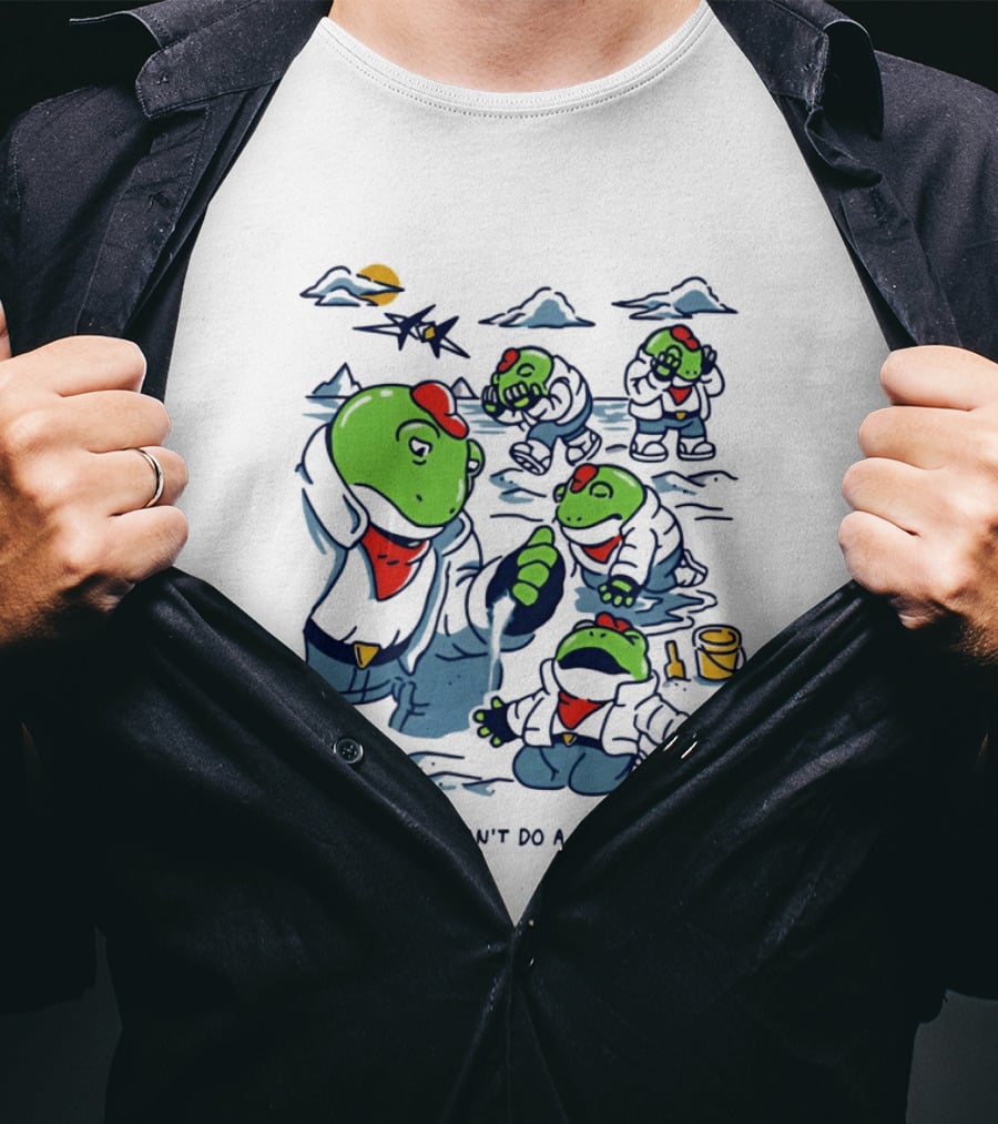 Slippy Toad Star Fox What If I Can't Do A Barrel Roll Scene T-Shirt
