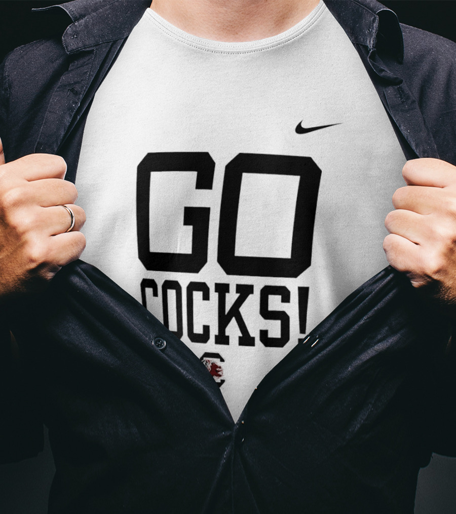 Nike South Carolina Gamecocks Go Cocks NCAA University Of South Carolina Team T-Shirt