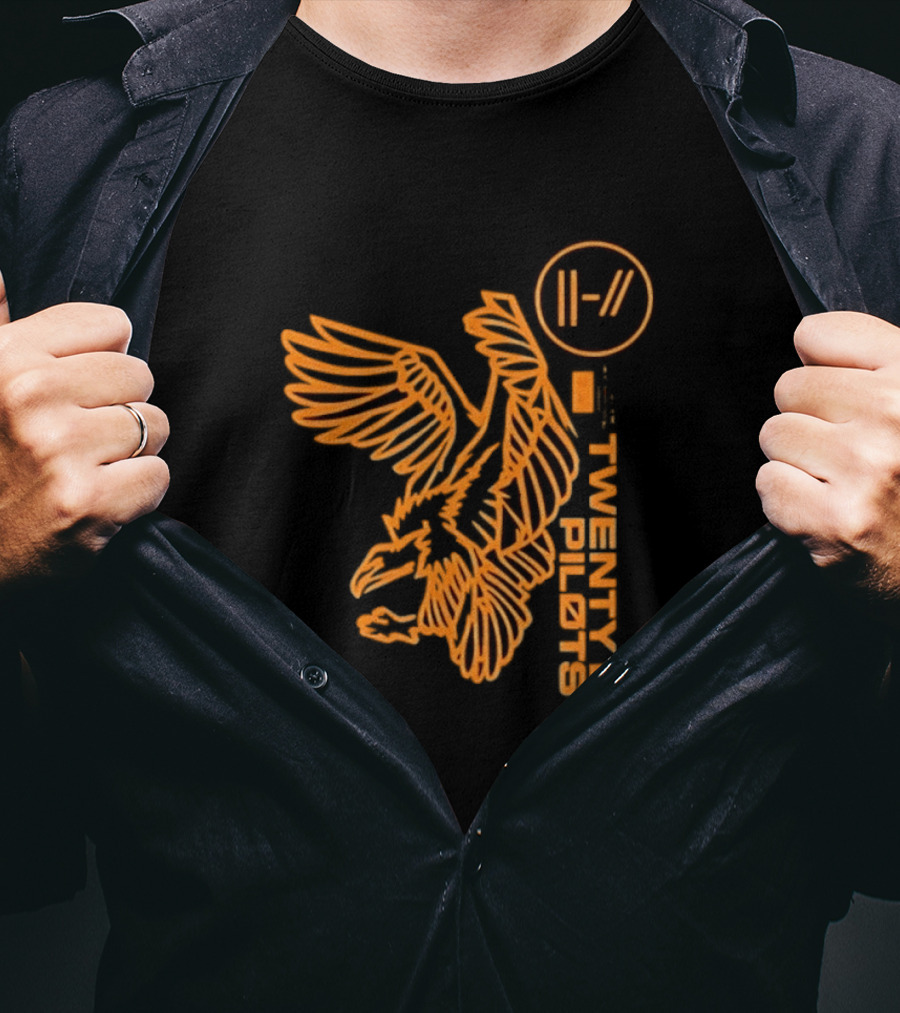 Twenty One Pilots Trench Vulture Band Merch H T-Shirt