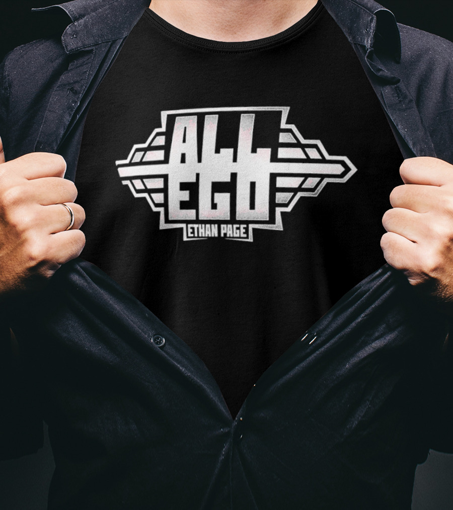 All Ego Ethan Page Retro Wrestling T-Shirt