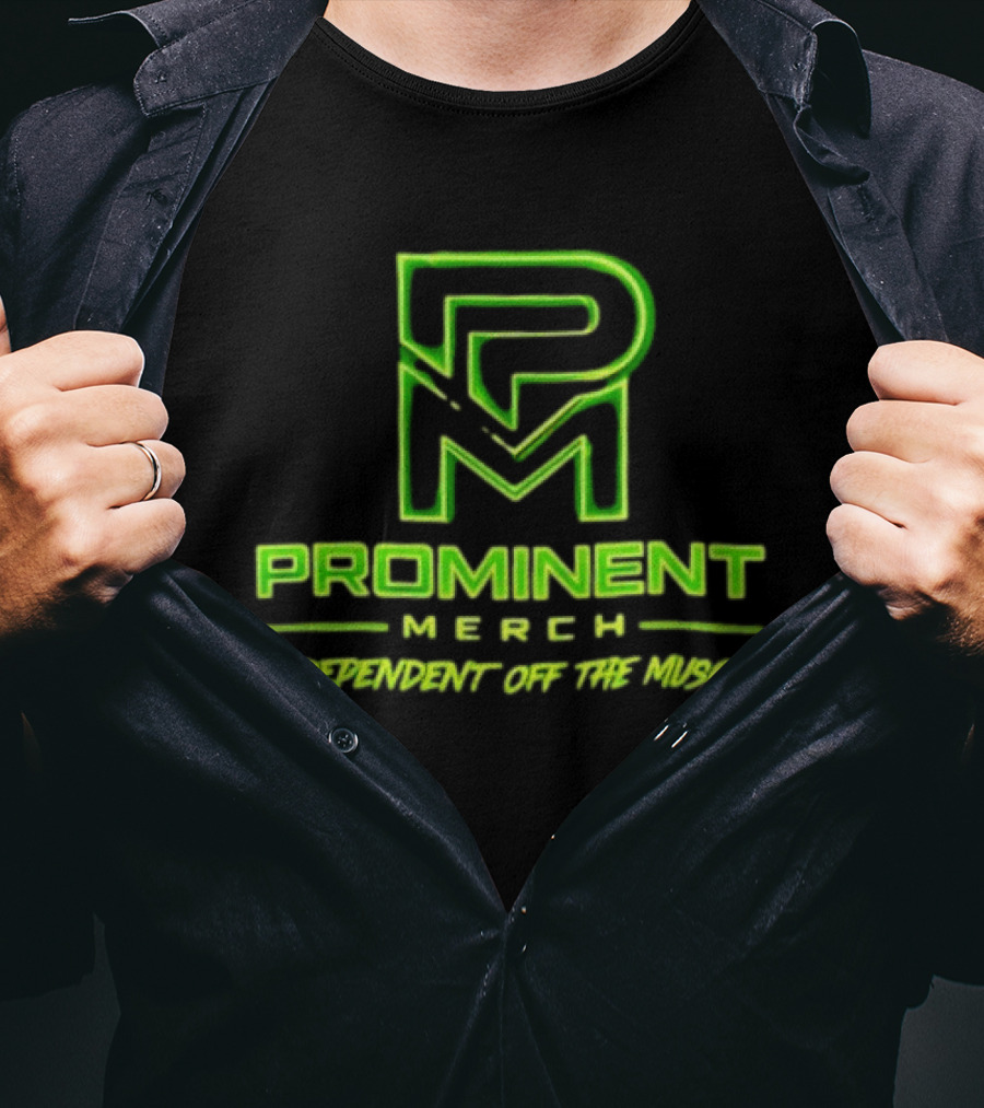 Prominent Merch Independent Off The Muscle Neon Crown T-Shirt