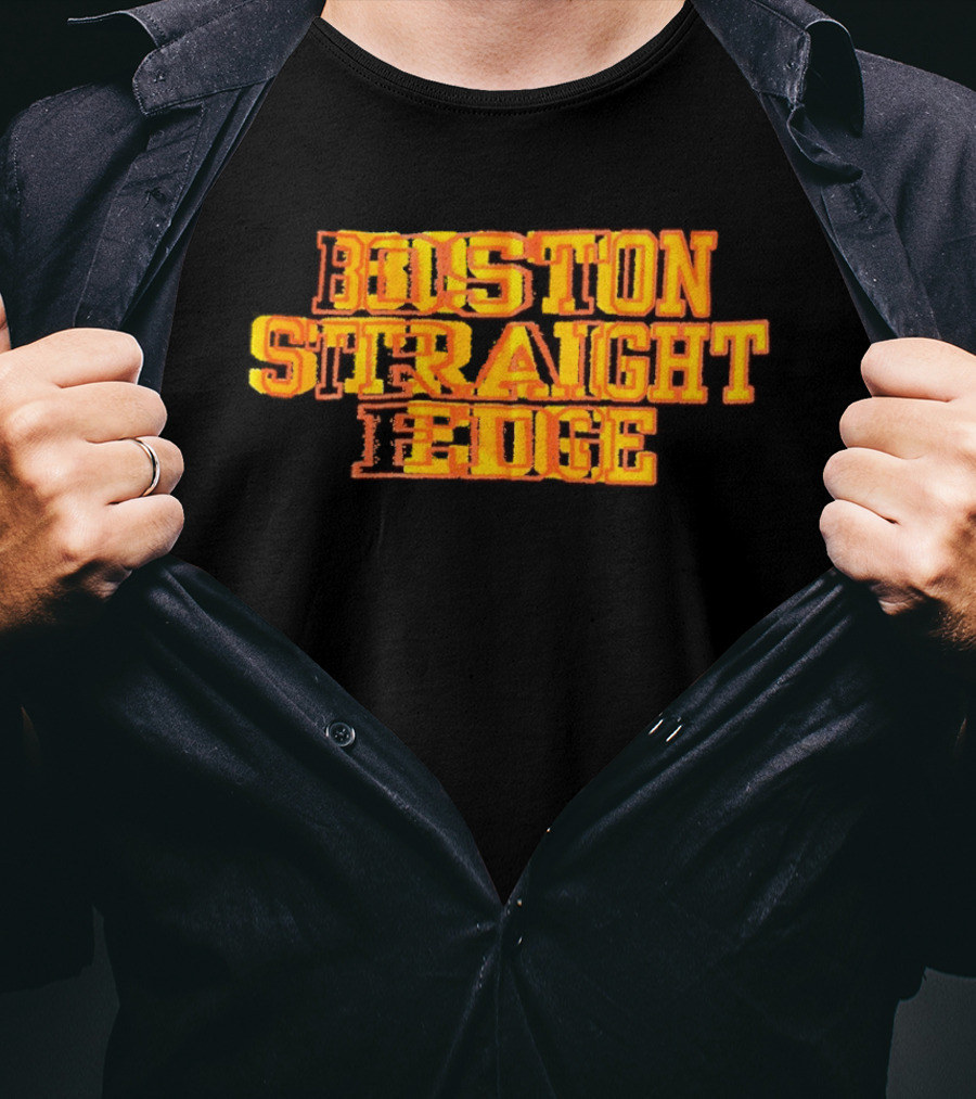 Boston Straight Edge T-Shirt