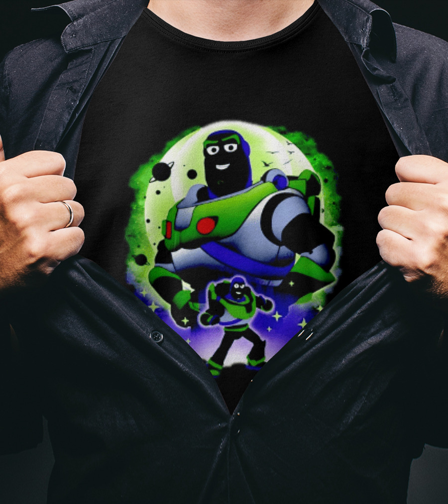 Buzz Lightyear Toy Story To Infinity And Beyond Lunar Adventure T-Shirt