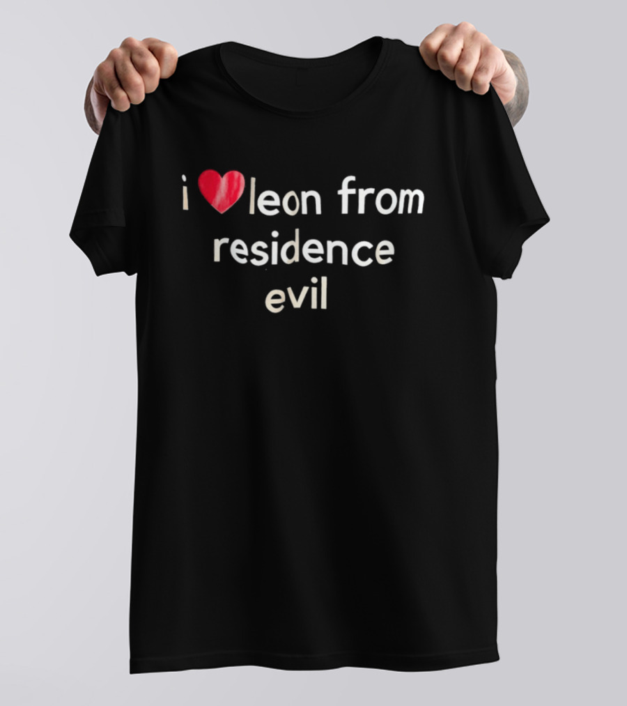 I Love Leon From Residence Evil T-Shirt