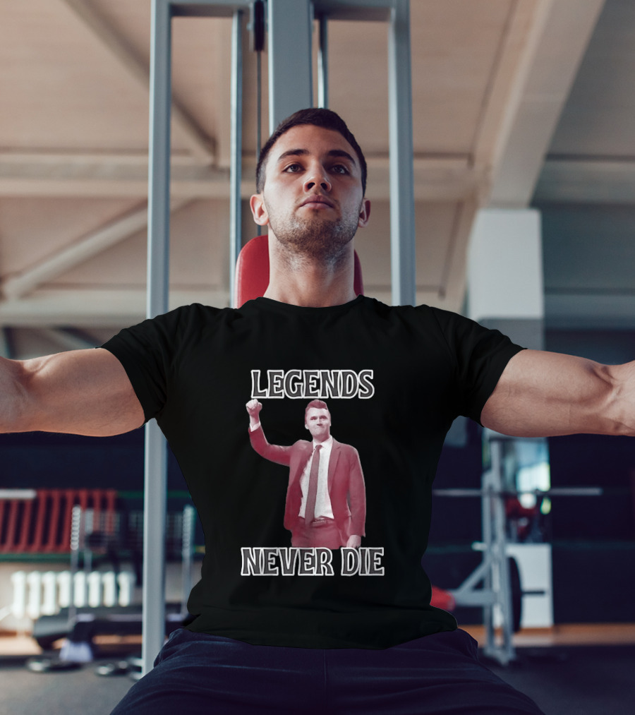 Charlie Kirk Legends Never Die Turning Point USA T-Shirt