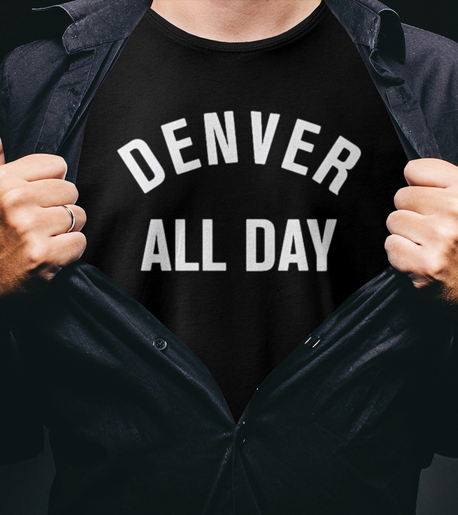 Denver All Day Colorado Rockies Baseball T-Shirt
