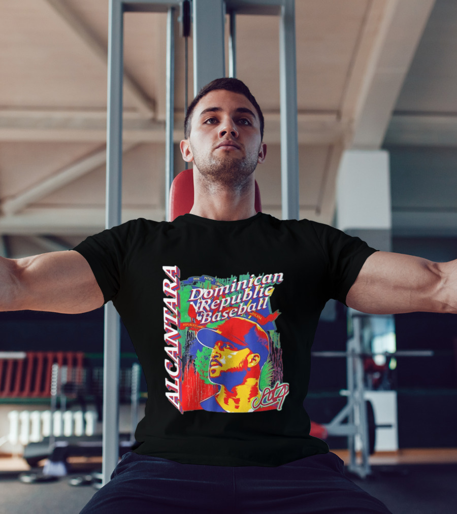 Alcantara Dominican Republic Baseball MLB Sandy T-Shirt