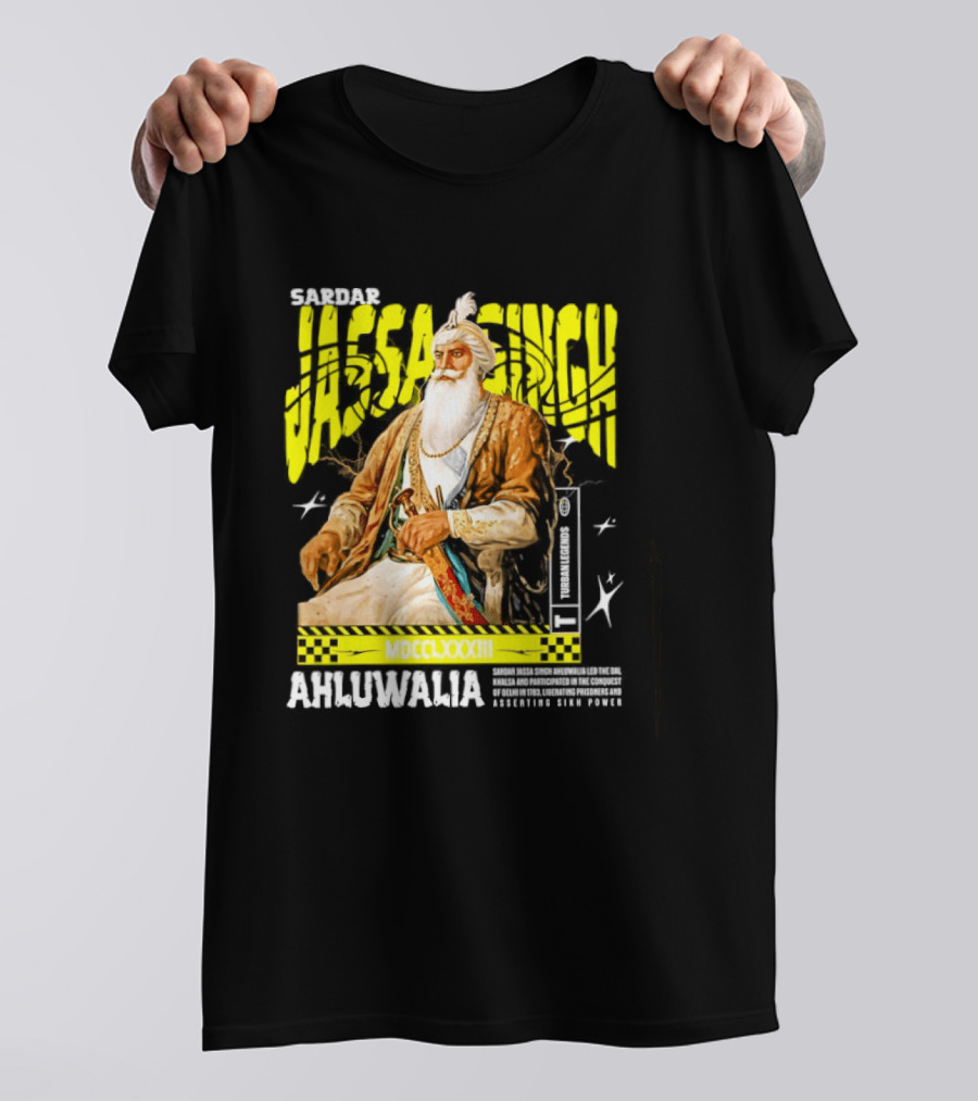 Sardar Jassa Singh Ahluwalia Turban Legends MDCCLXXXIII T-Shirt