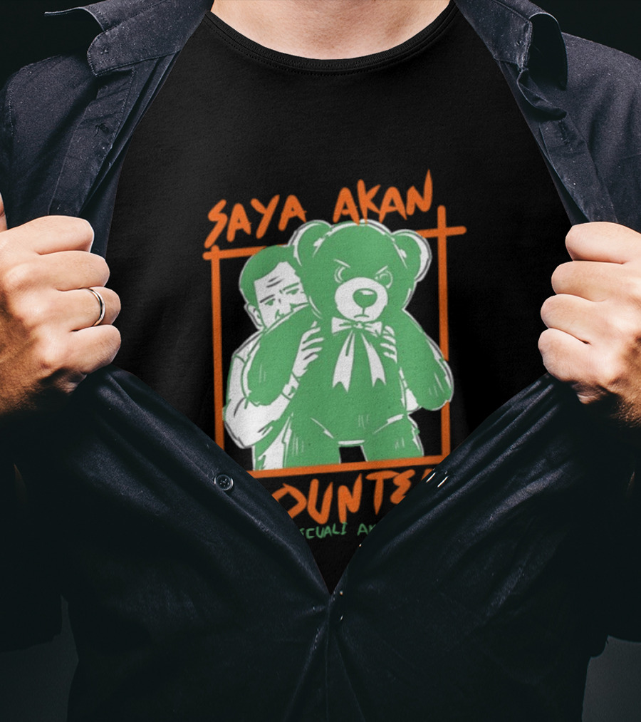 Saya Akan Counter Kecuali Amien Teddy Bear T-Shirt