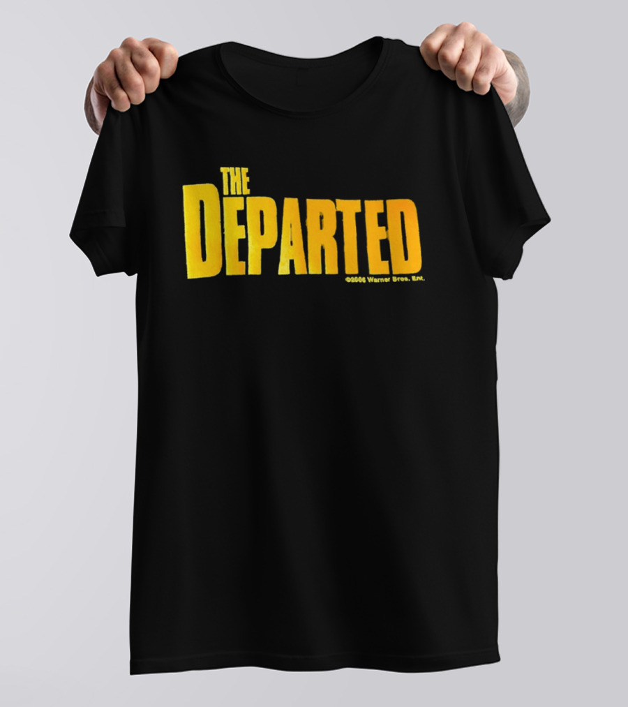 The Departed Vintage Style Yellow T-Shirt