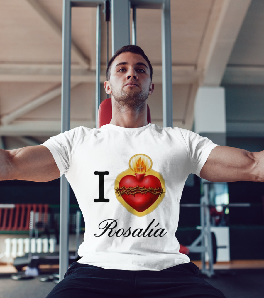 I Love Rosalía Sacred Heart T-Shirt