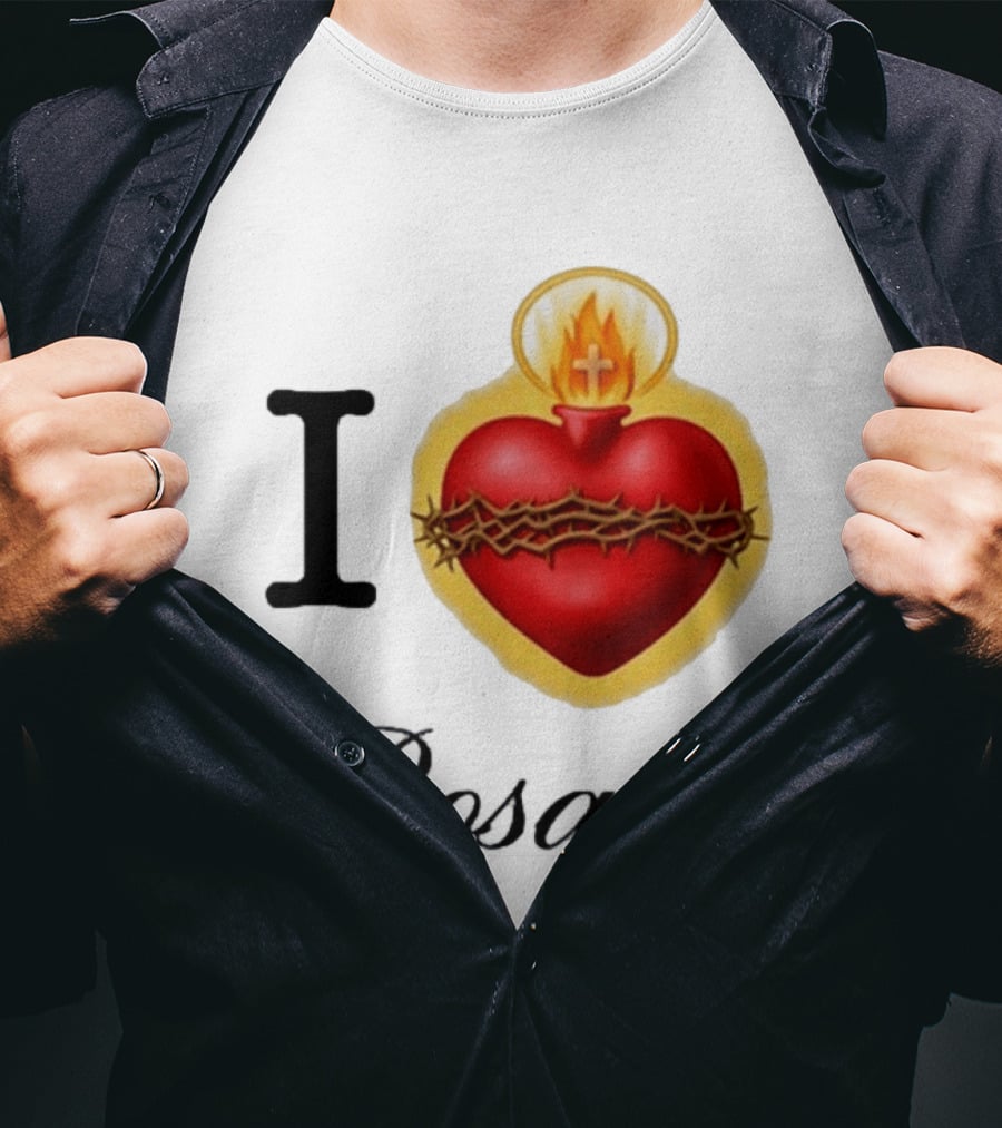 I Love Rosalía Sacred Heart T-Shirt
