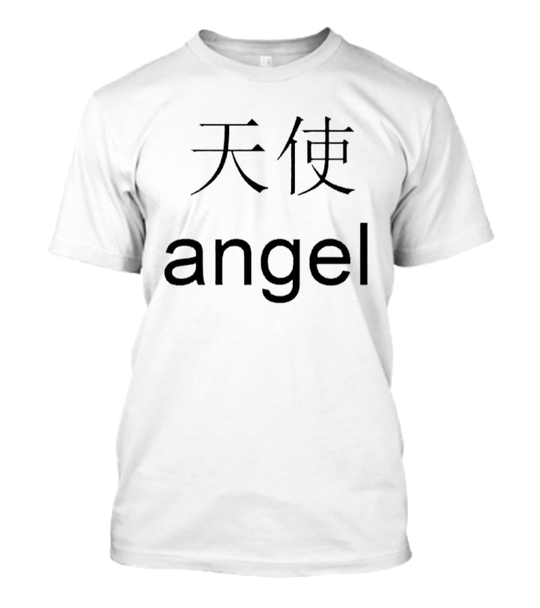 Angel Kanji Japanese Celestial Spiritual T-Shirt