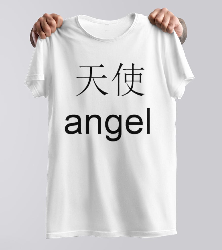 Angel Kanji Japanese Celestial Spiritual T-Shirt
