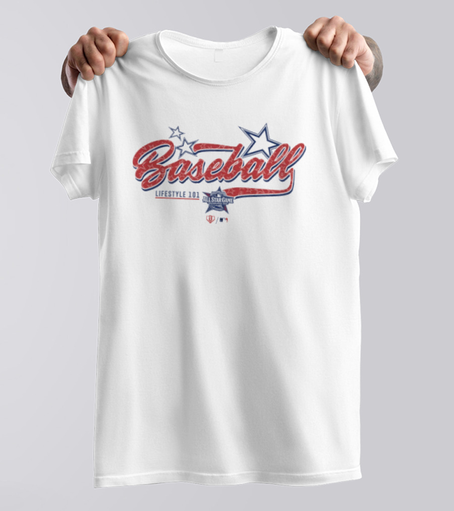 Baseball Lifestyle 101 Stars Philadelphia 2026 All Star Game T-Shirt