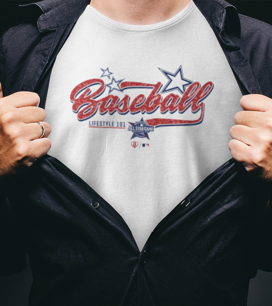 Baseball Lifestyle 101 Stars Philadelphia 2026 All Star Game T-Shirt