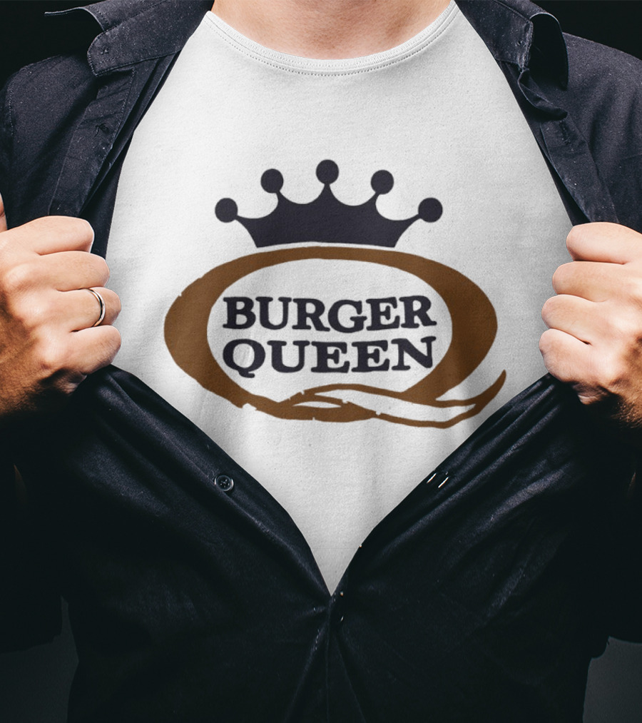 Burger Queen Crown Fast Food T-Shirt