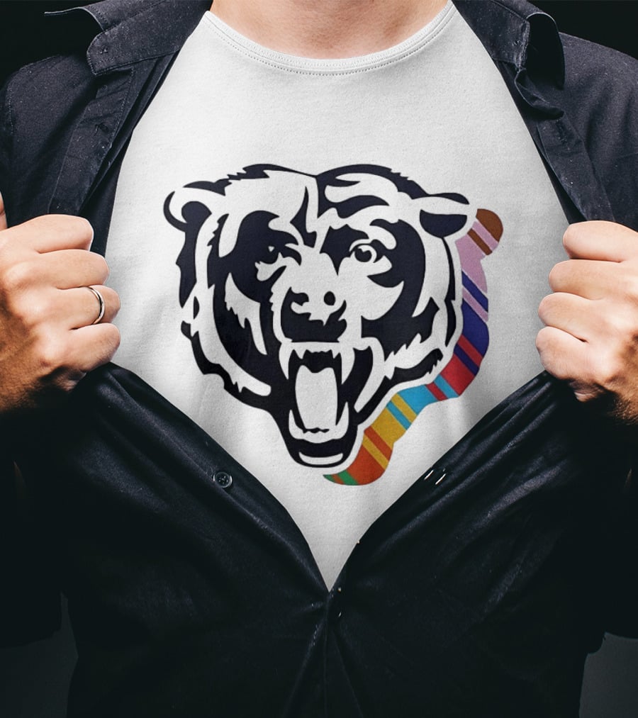 Chicago Bears Rainbow T-Shirt