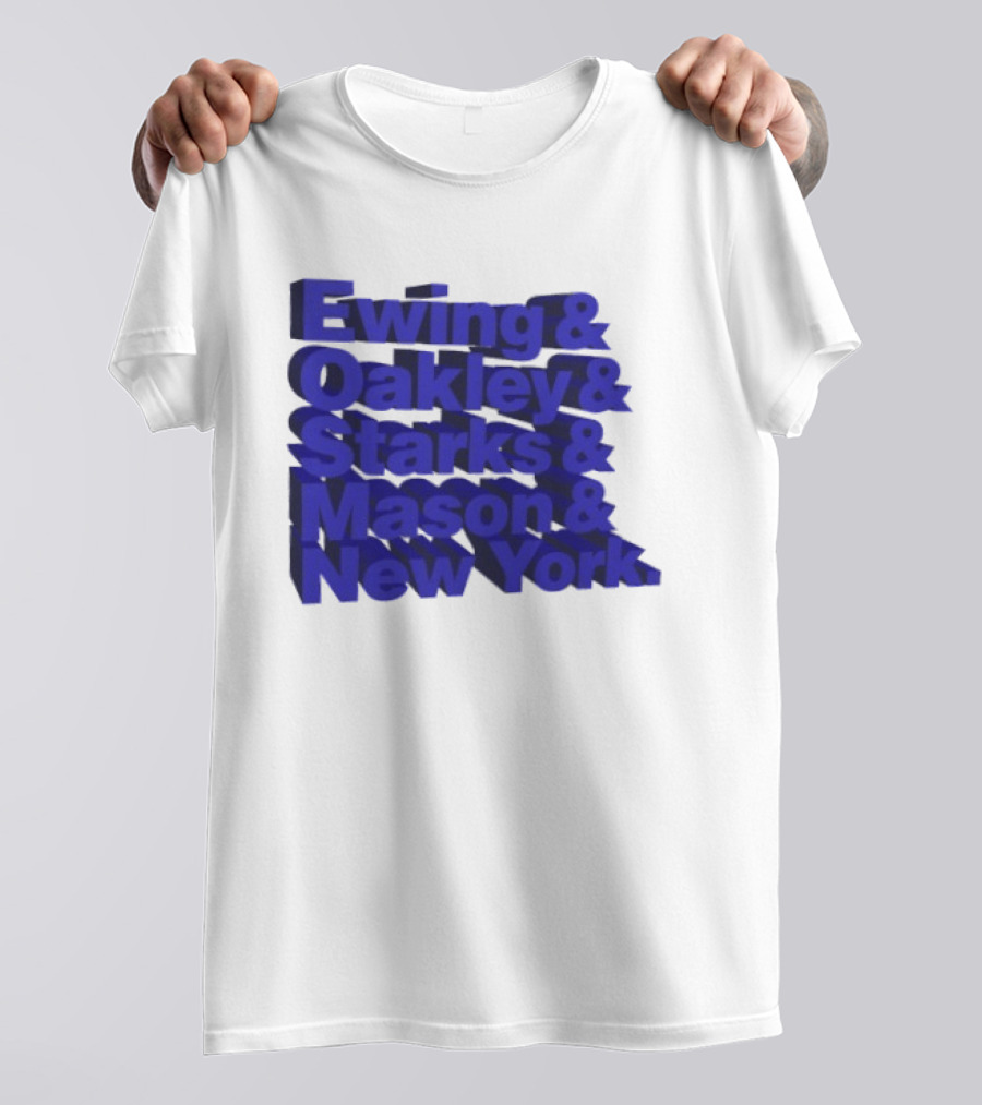 Ewing Oakley Starks Mason New York Knicks Legends T-Shirt