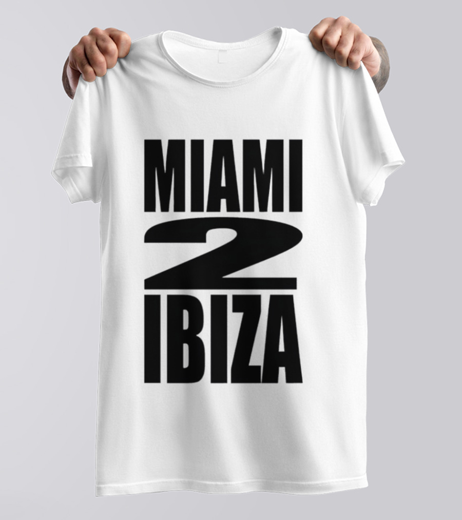 Miami 2 Ibiza Nightclub Party Vibes Electronic Dance Music T-Shirt