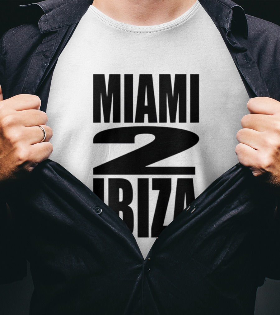 Miami 2 Ibiza Nightclub Party Vibes Electronic Dance Music T-Shirt