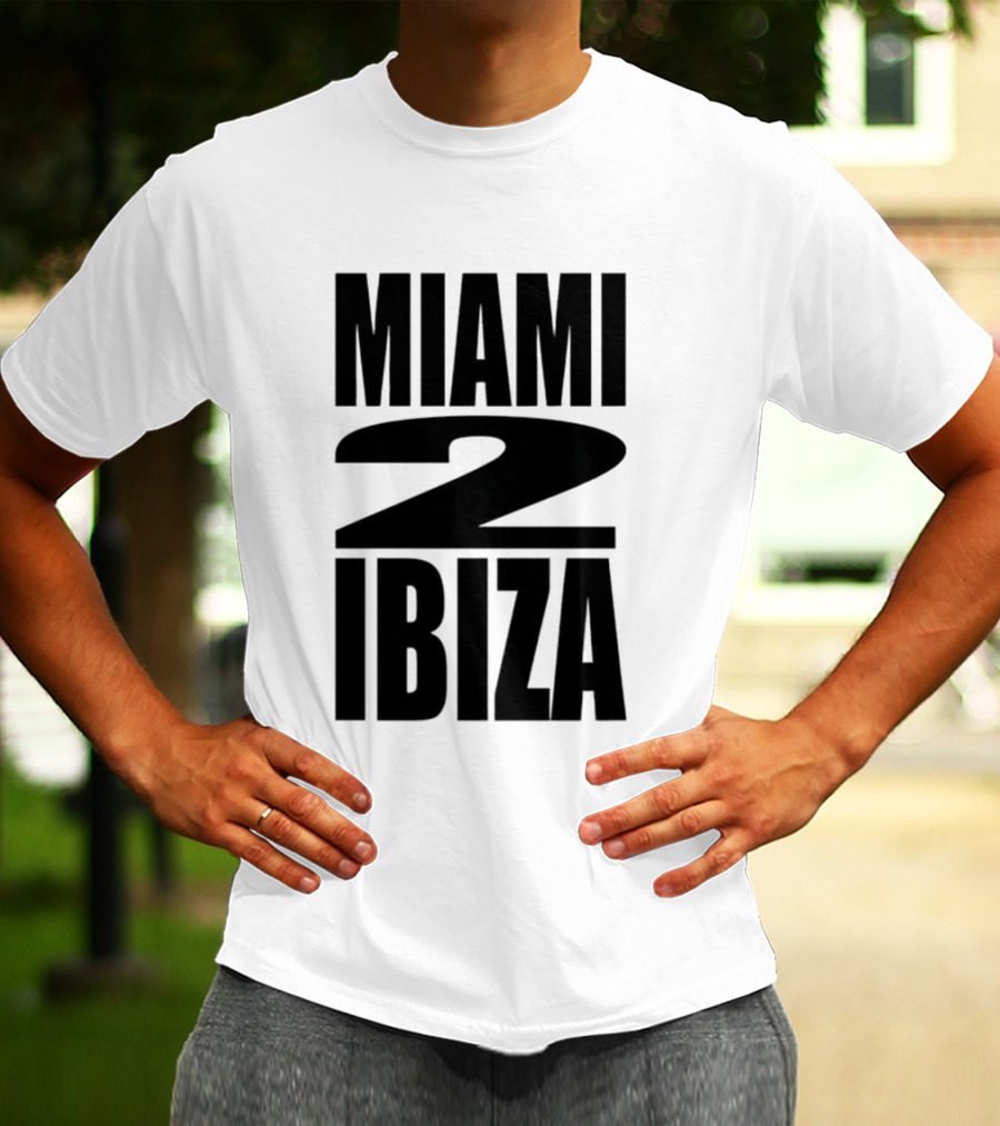 Miami 2 Ibiza Nightclub Party Vibes Electronic Dance Music T-Shirt