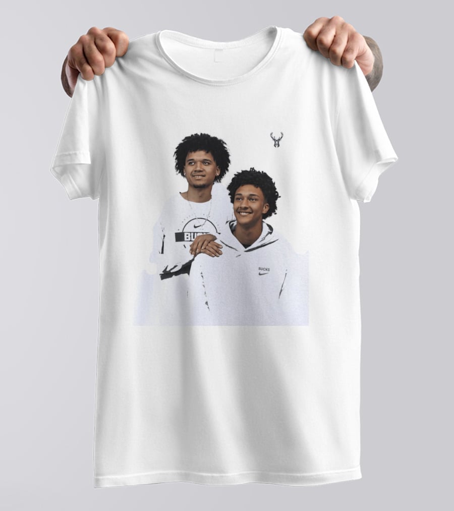 Nate Ament Brayden Burries Milwaukee Bucks Basketball Nike Step Brothers T-Shirt