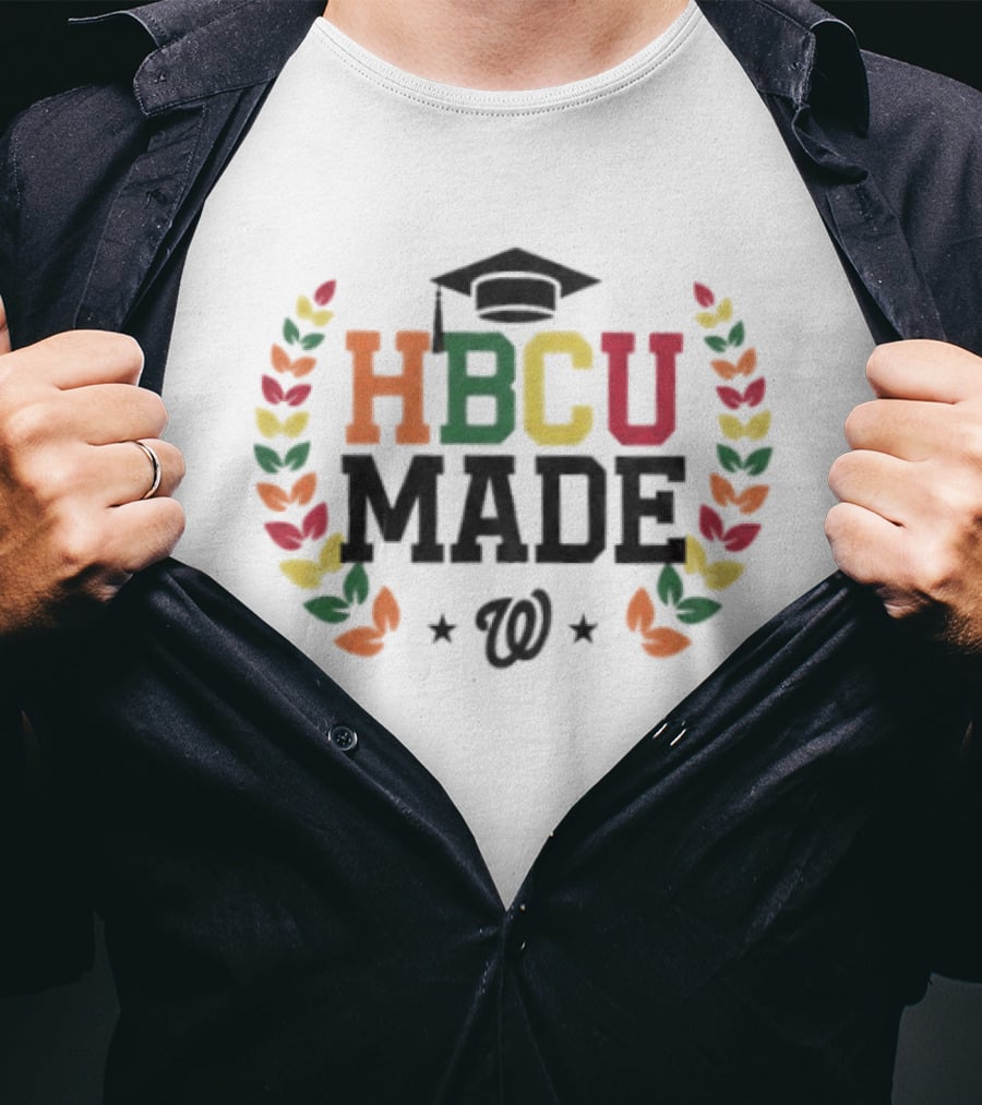 Washington Nationals HBCU Made Graduation 2026 T-Shirt
