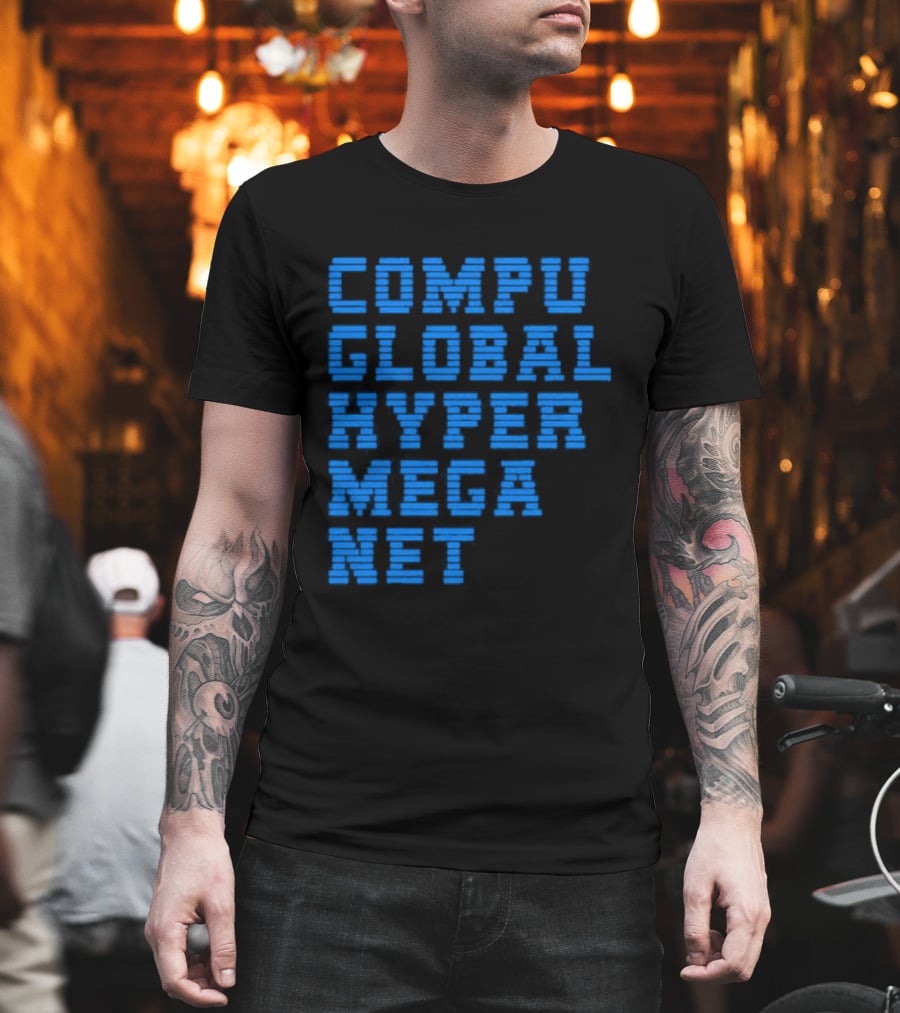 Compu Global Hyper Mega Net The Simpsons T-Shirt