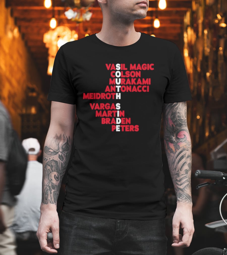 South Side Baseball 2026 Vasil Magic Colson Murakami Antonacci White Sox T-Shirt
