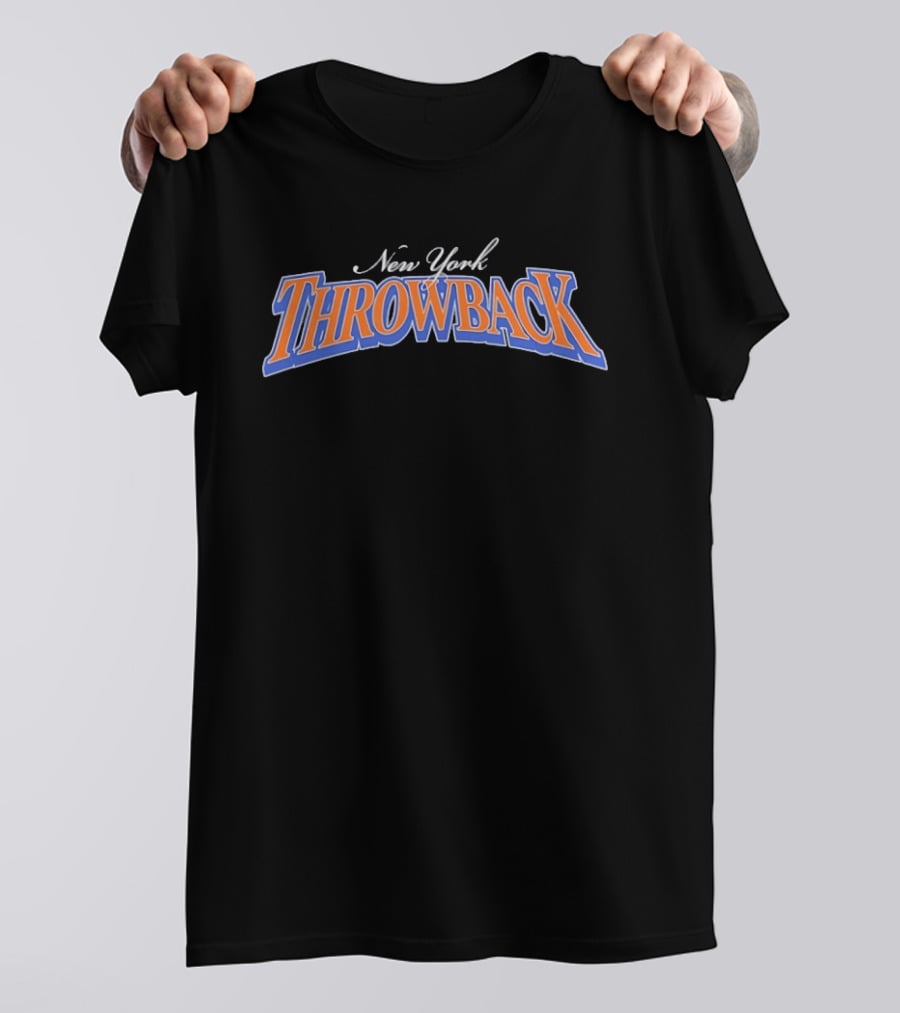 New York Knicks Throwback New York Or Nowhere Classic NBA T-Shirt