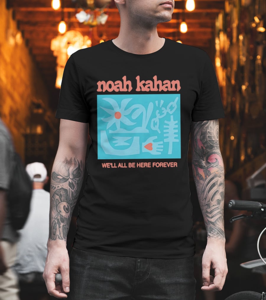 Noah Kahan We'll All Be Here Forever Abstract Symbols And Shapes T-Shirt