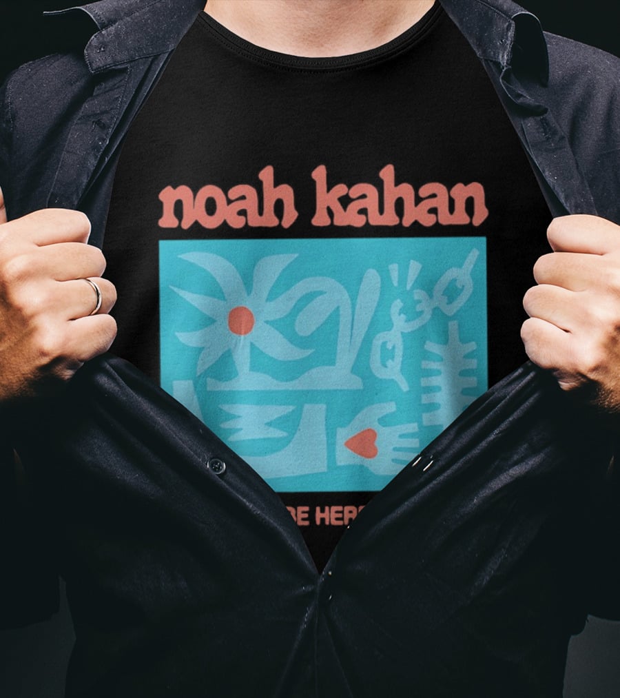Noah Kahan We'll All Be Here Forever Abstract Symbols And Shapes T-Shirt