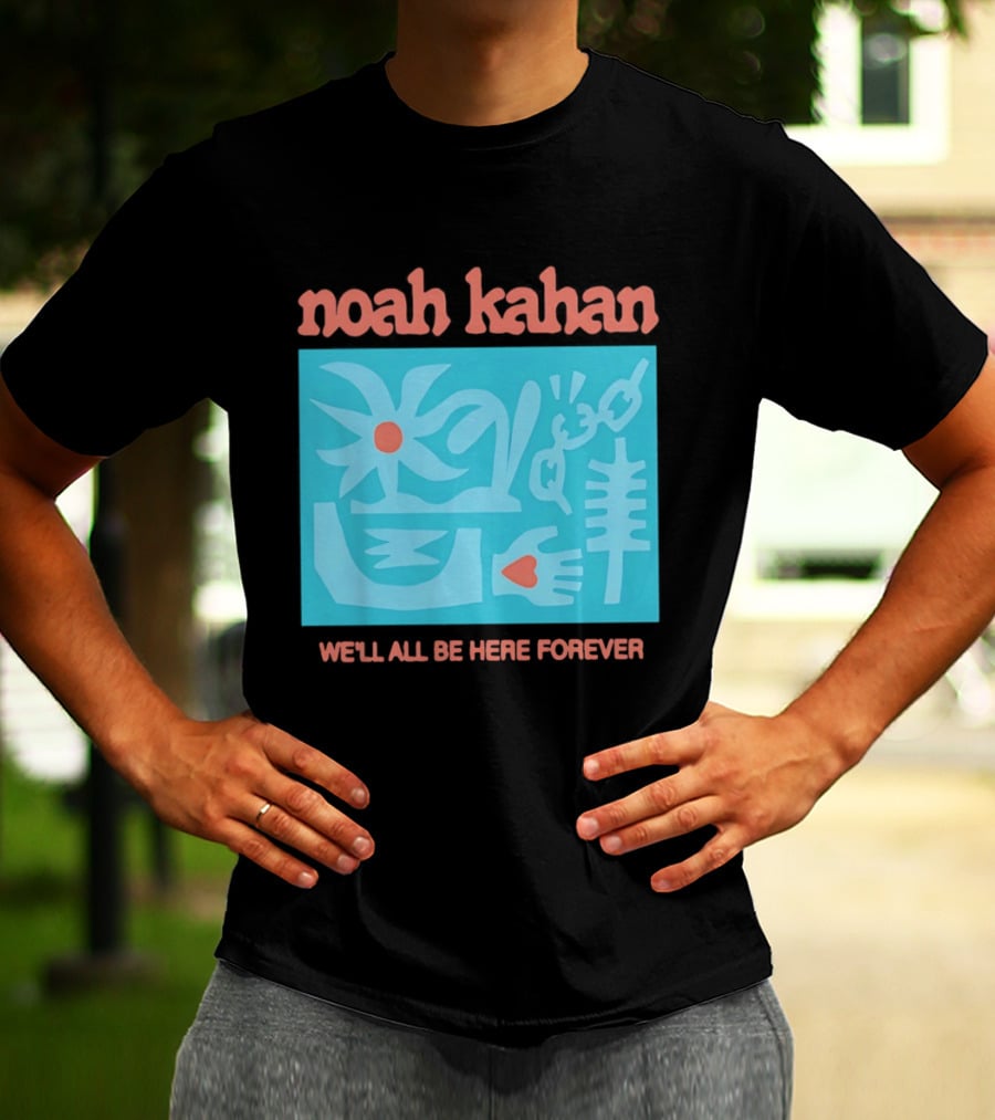Noah Kahan We'll All Be Here Forever Abstract Symbols And Shapes T-Shirt