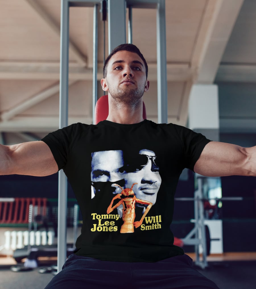 Tommy Lee Jones Will Smith Alien Men In Black T-Shirt