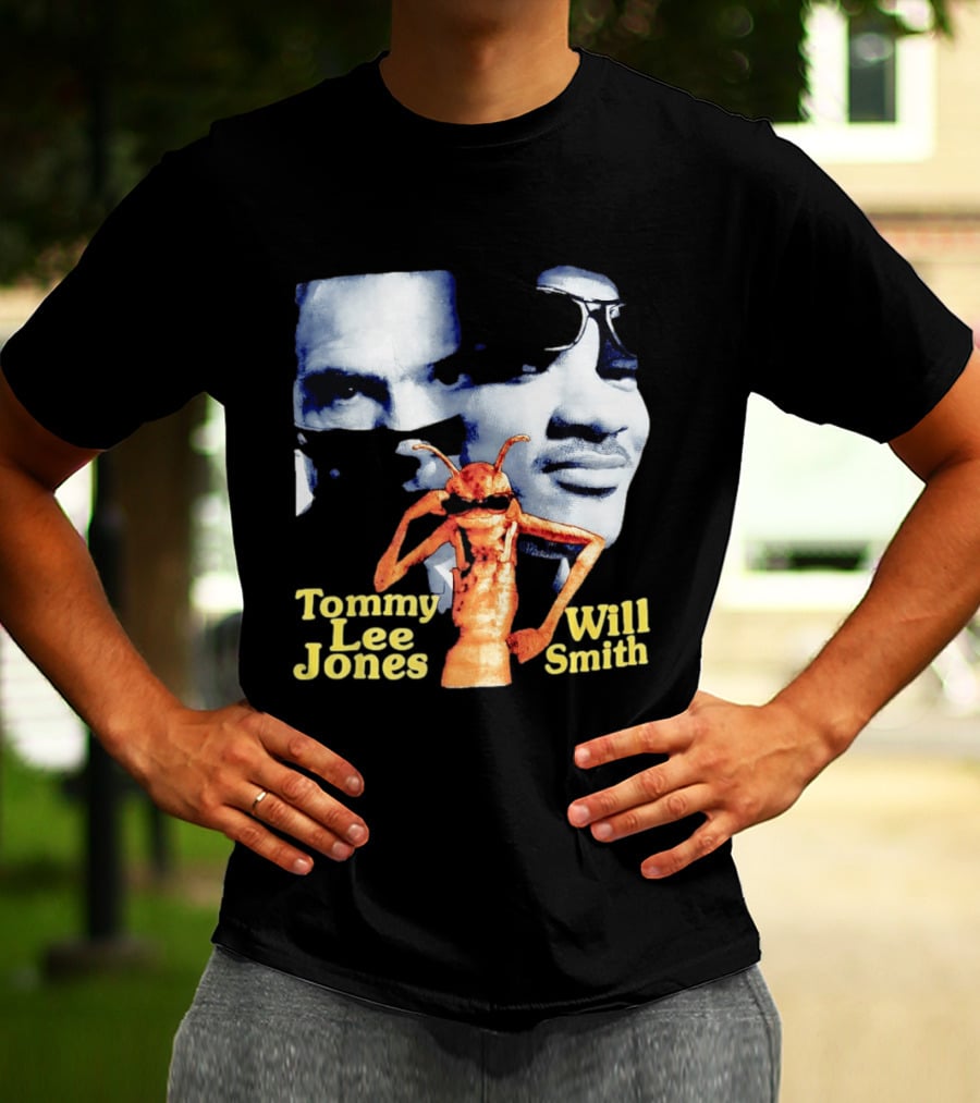 Tommy Lee Jones Will Smith Alien Men In Black T-Shirt
