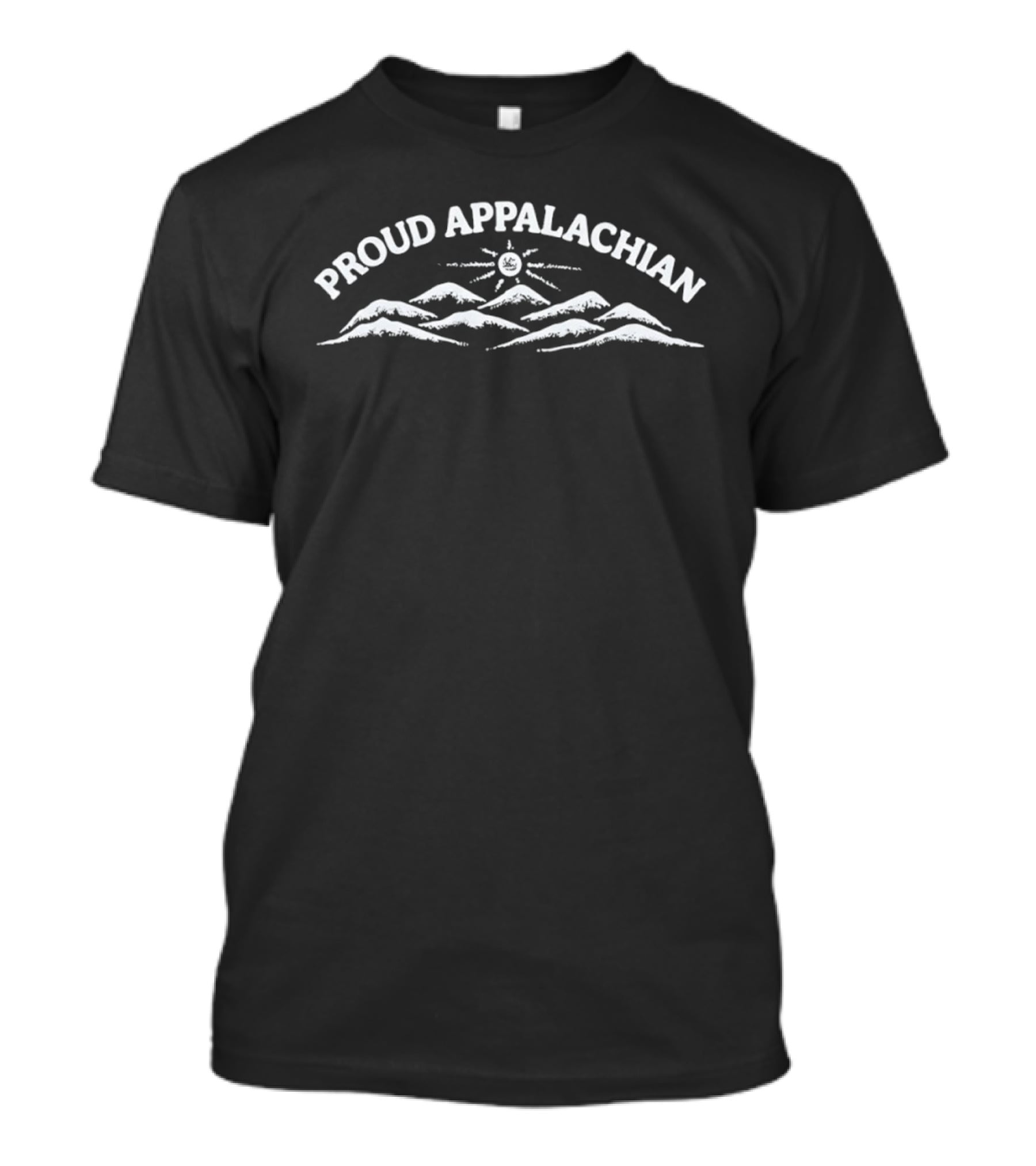 Proud Appalachian Sun Over Mountain Range T-Shirt