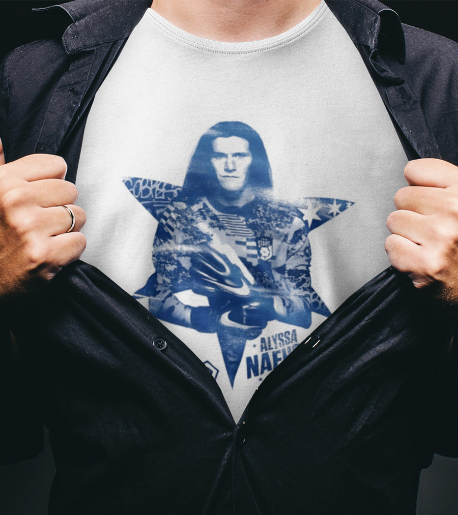 Alyssa Naeher Chicago Stars FC Blue Star T-Shirt
