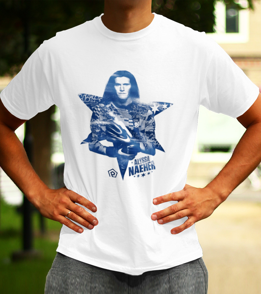 Alyssa Naeher Chicago Stars FC Blue Star T-Shirt