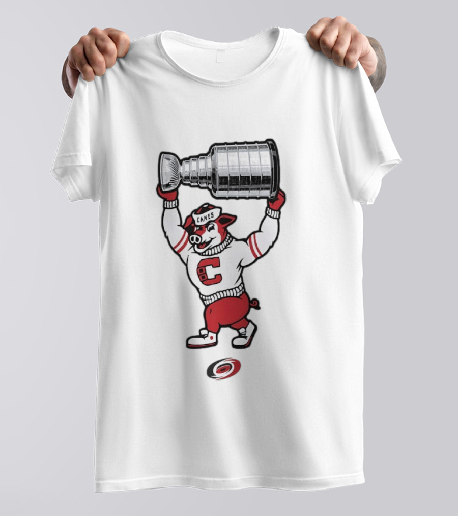 Carolina Hurricanes Stormy Canes Stanley Cup Victory T-Shirt