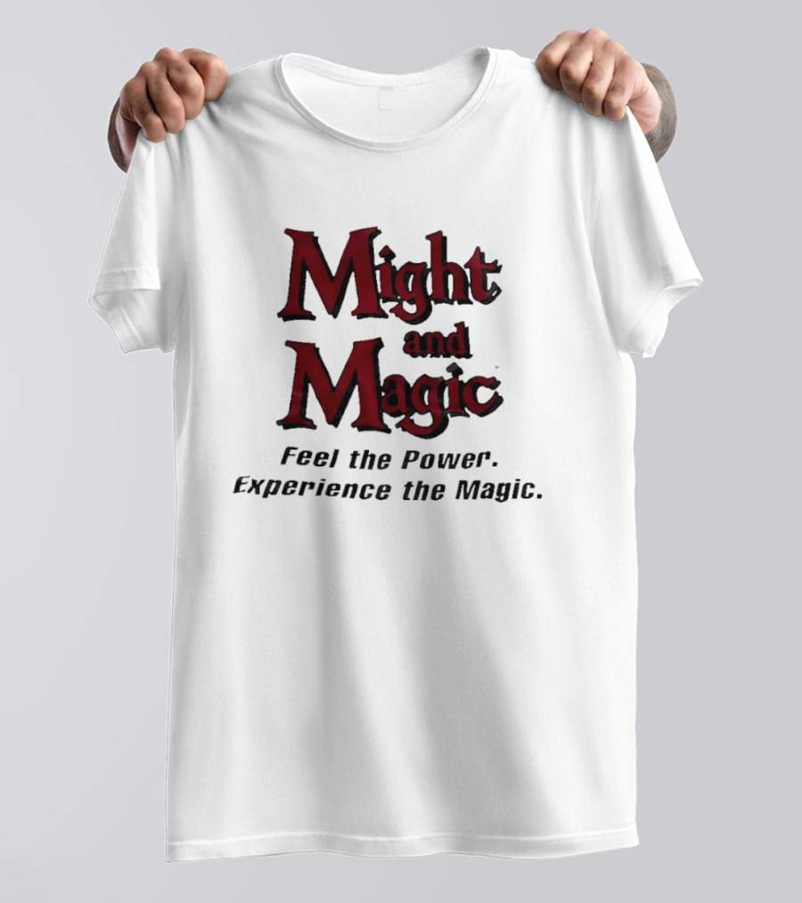 Might And Magic Feel The Power Experience The Magic T-Shirt