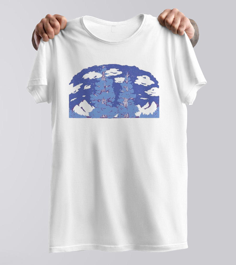 Mythical Park Twilight Since 1984 Enchanted Forest Mountain Scene T-Shirt