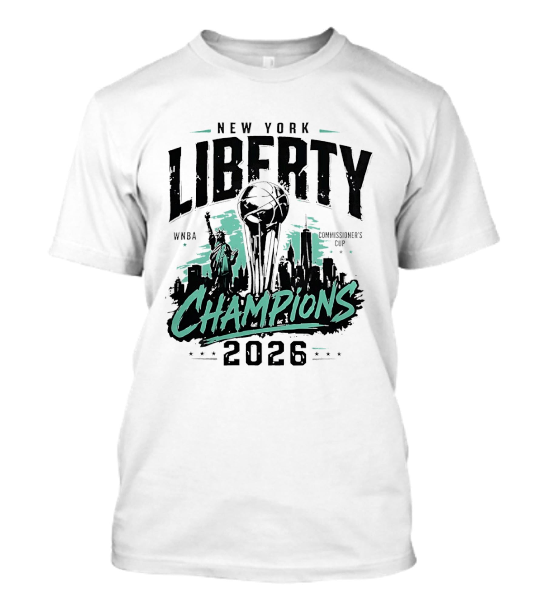 New York Liberty WNBA Champions 2026 T-Shirt