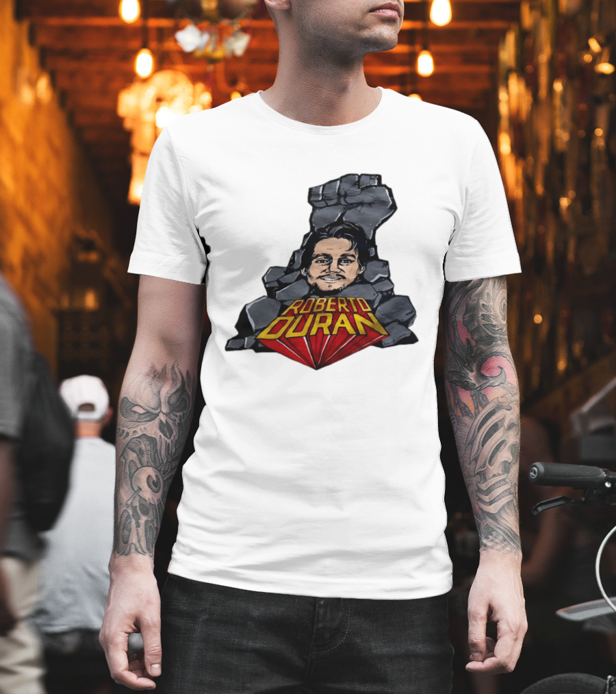 Roberto Duran Fist Iconic Boxing Legend T-Shirt